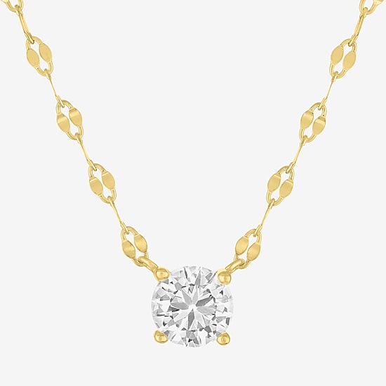 Yes, Please! Womens Lab Created White Sapphire Sterling Silver 2-pc. Jewelry Set
