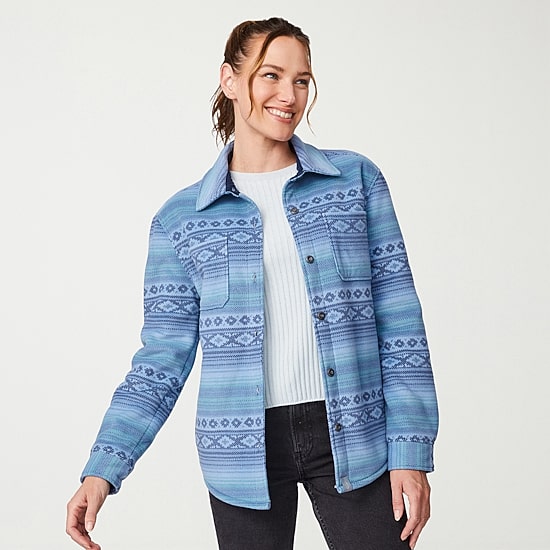 Free Country Womens Fleece Lightweight Jacket