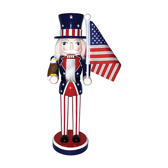 Americana Hand Painted Nutcracker