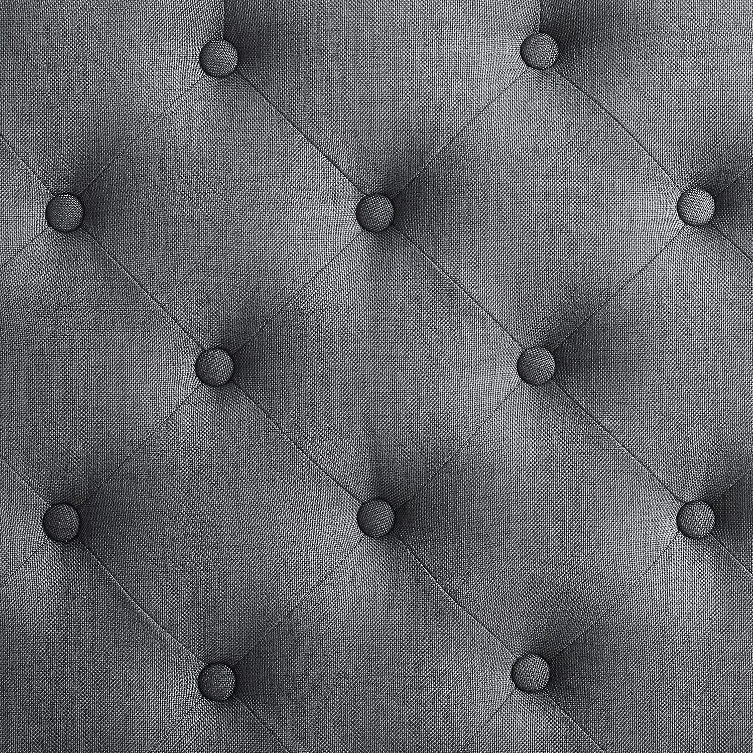 Linon Isabelle Square Tufted Ottoman