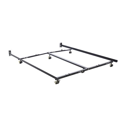 Hollywood Bed Low Profile Lev-R-Lock Adjustable Bed Frame, One Size, Brown