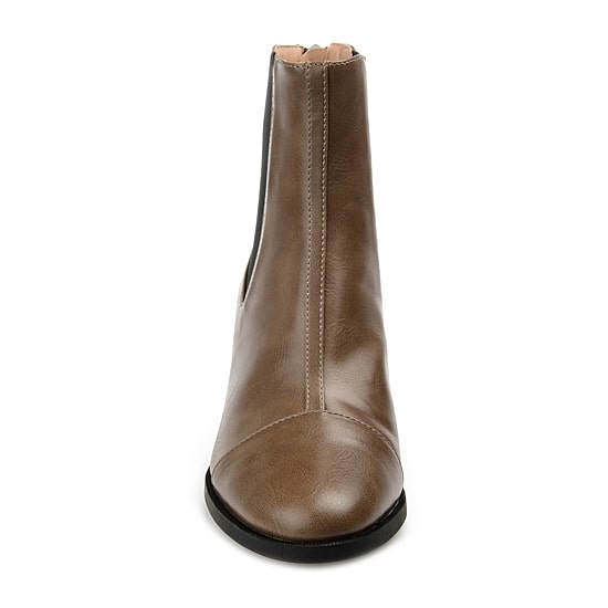 Journee Collection Womens Nigella Stacked Heel Booties