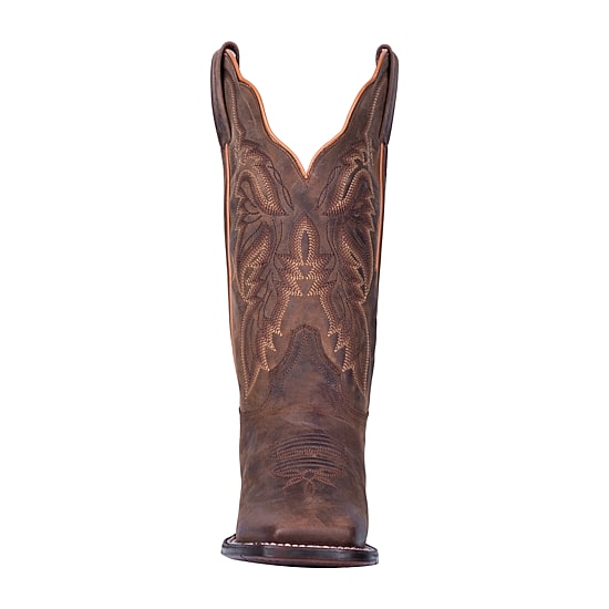 Dan Post Womens Stacked Heel Cowboy Boots Wide Width