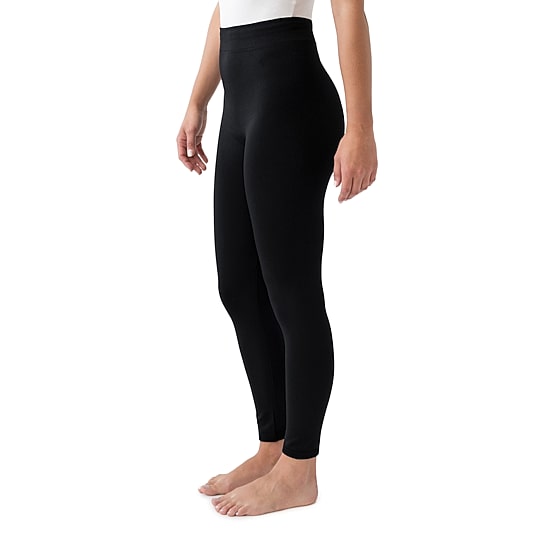 Muk Luks Fleece Lined Womens Comfort Waistband Full Length Leggings
