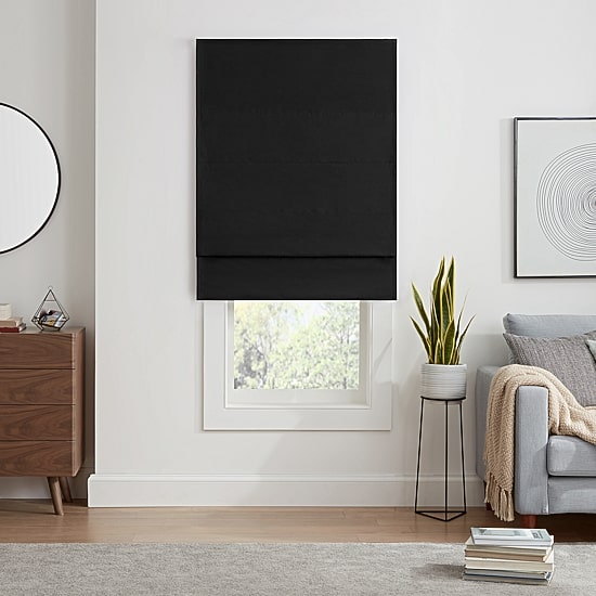 Eclipse Kendall Energy Saving Cordless Blackout Roman Shade