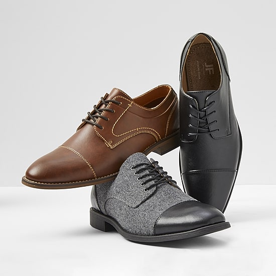 J. Ferrar Brody Mens Cap Closed Toe Oxford Shoes