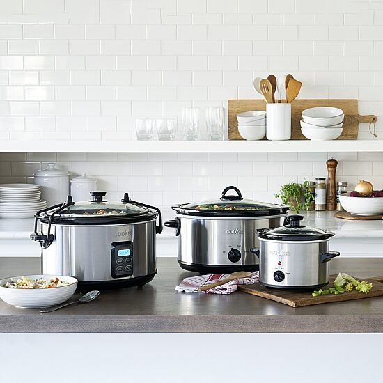 Cooks 6 Quart Stainless Steel Slow Cooker