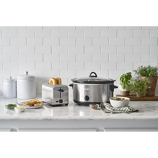 Cooks 6 Quart Stainless Steel Slow Cooker