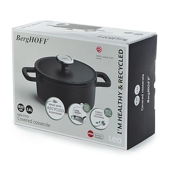 BergHOFF Leo Phantom Ceramic 2.7-qt. Non-Stick Stockpot