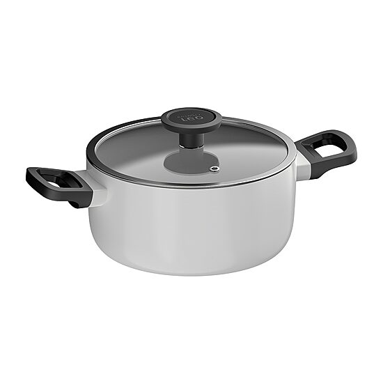 BergHOFF Leo Glints 3-qt. Stockpot with Glass Lid