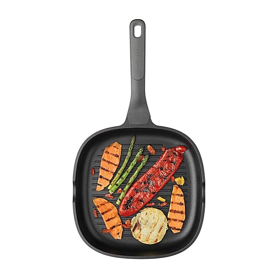 BergHOFF Leo Stone+  Ceramic Non-Stick 10.25" Grill Pan