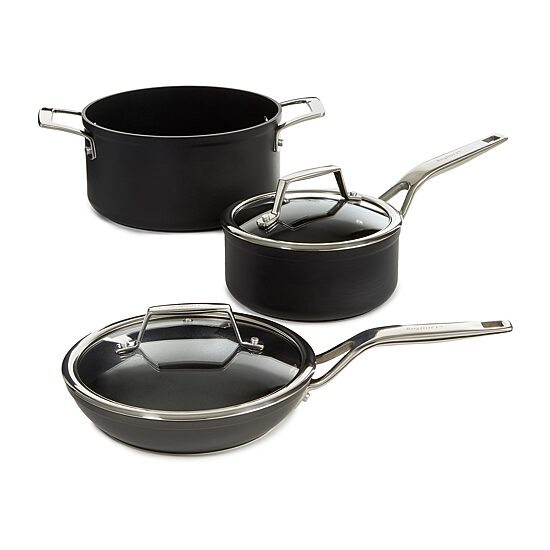 BergHOFF Essential Hard Anodized Ano 6.25" Saucepan