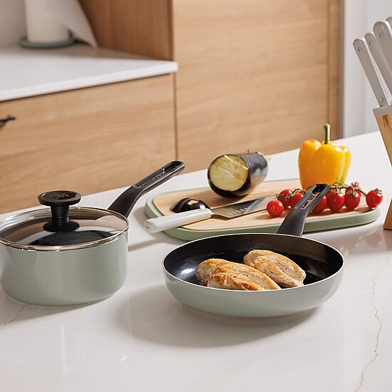 BergHOFF Leo Glints Ceramic Non-Stick 7-pc. Cookware Set