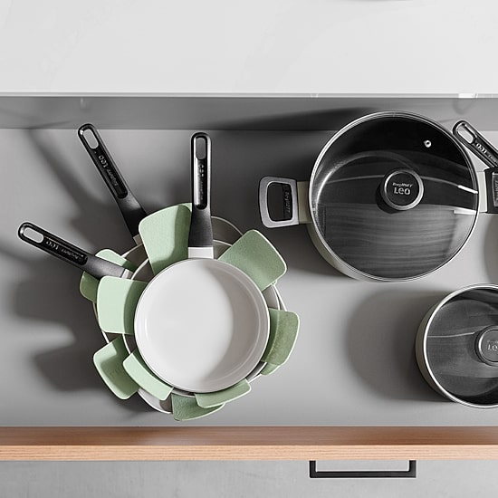 BergHOFF Leo Glints Ceramic Non-Stick 7-pc. Cookware Set