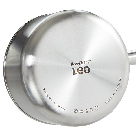 BergHOFF Leo Graphite Recycled 18/10 Stainless Steel 1.7-qt. Sauce Pan