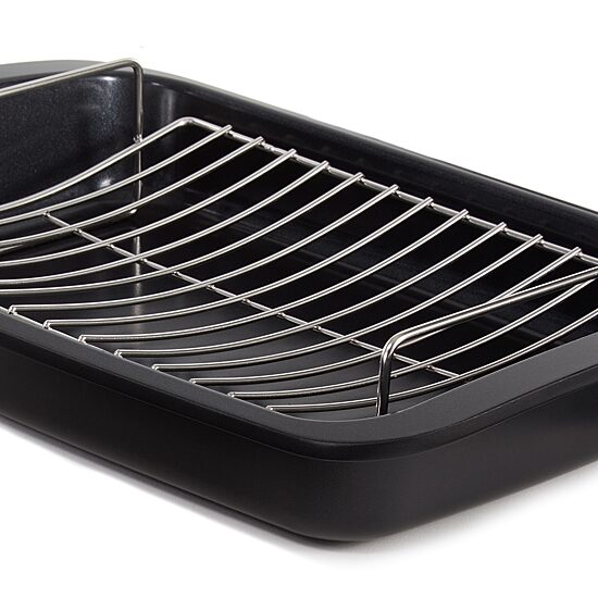 BergHOFF Leo Graphite Non-Stick 16.5X11" Roaster with Rack