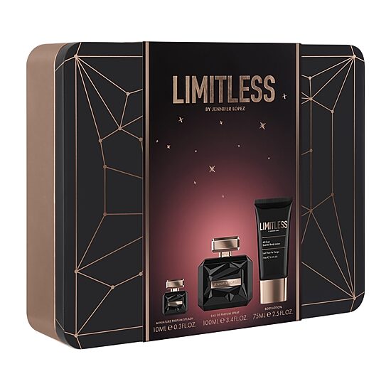 JENNIFER LOPEZ Limitless 3.4 Oz Eau De Parfum 3-Pc Gift Set ($107 Value) Perfume Set
