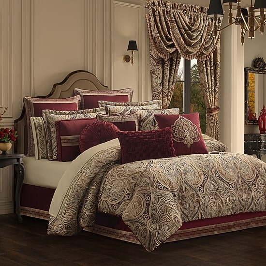 Queen Street Cedar Park 4-pc. Midweight Comforter Set
