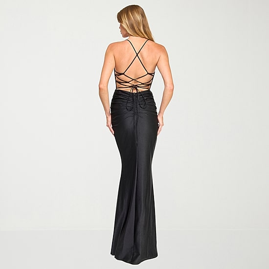 City Triangle Womens Juniors Sweetheart Neck Short Sleeve Spaghetti Straps Sequin Bodycon Dress