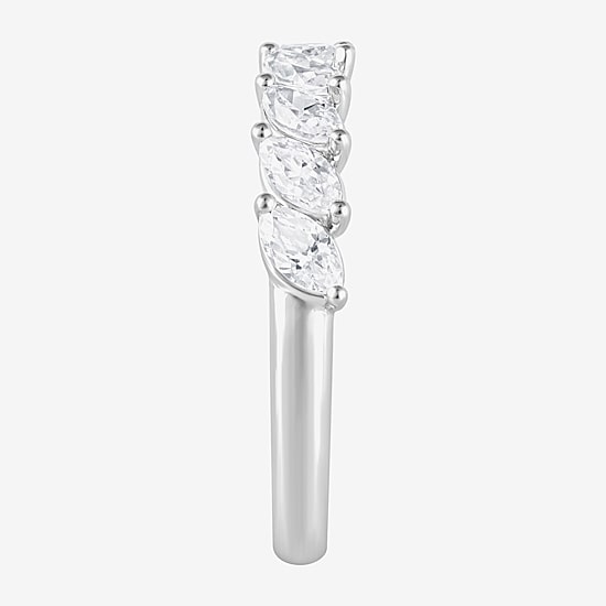(F / Vs2) Womens 1 CT. T.W. Lab Grown White Diamond 10K Gold Band