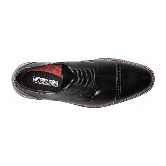 Stacy Adams Vogel Mens Cap Closed Toe Oxford Shoes