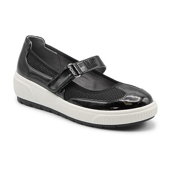 Adrienne Vittadini Riggs Womens Round Closed Toe Mary Jane Shoes