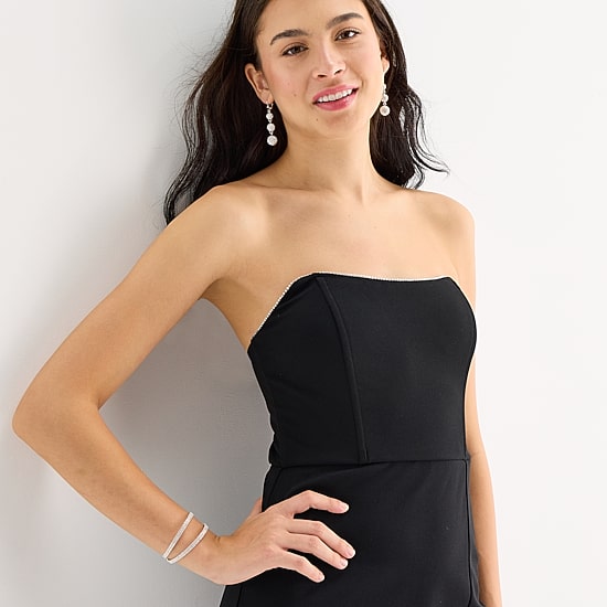 by&by Womens Juniors Sleeveless Bodycon Dress