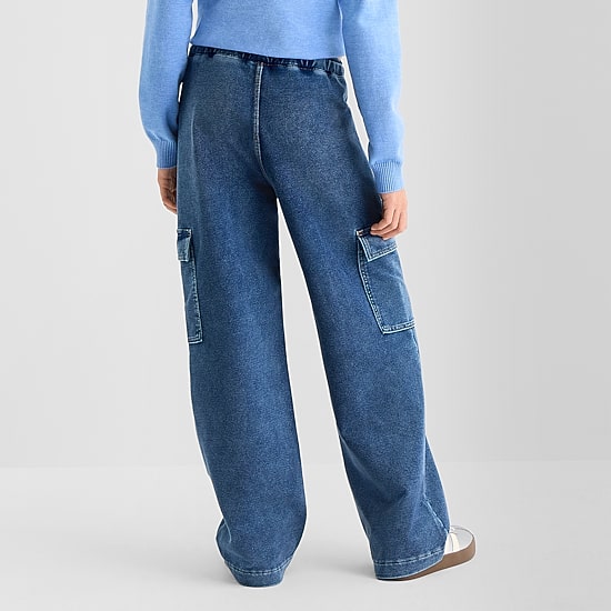 Vanilla Star Big Kid Girls Cargo Jean