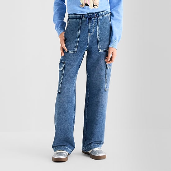 Vanilla Star Big Kid Girls Cargo Jean
