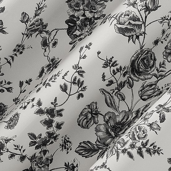 Sun Zero Percy Merina Print Grommet Top Energy Saving 100% Blackout Single Curtain Panel