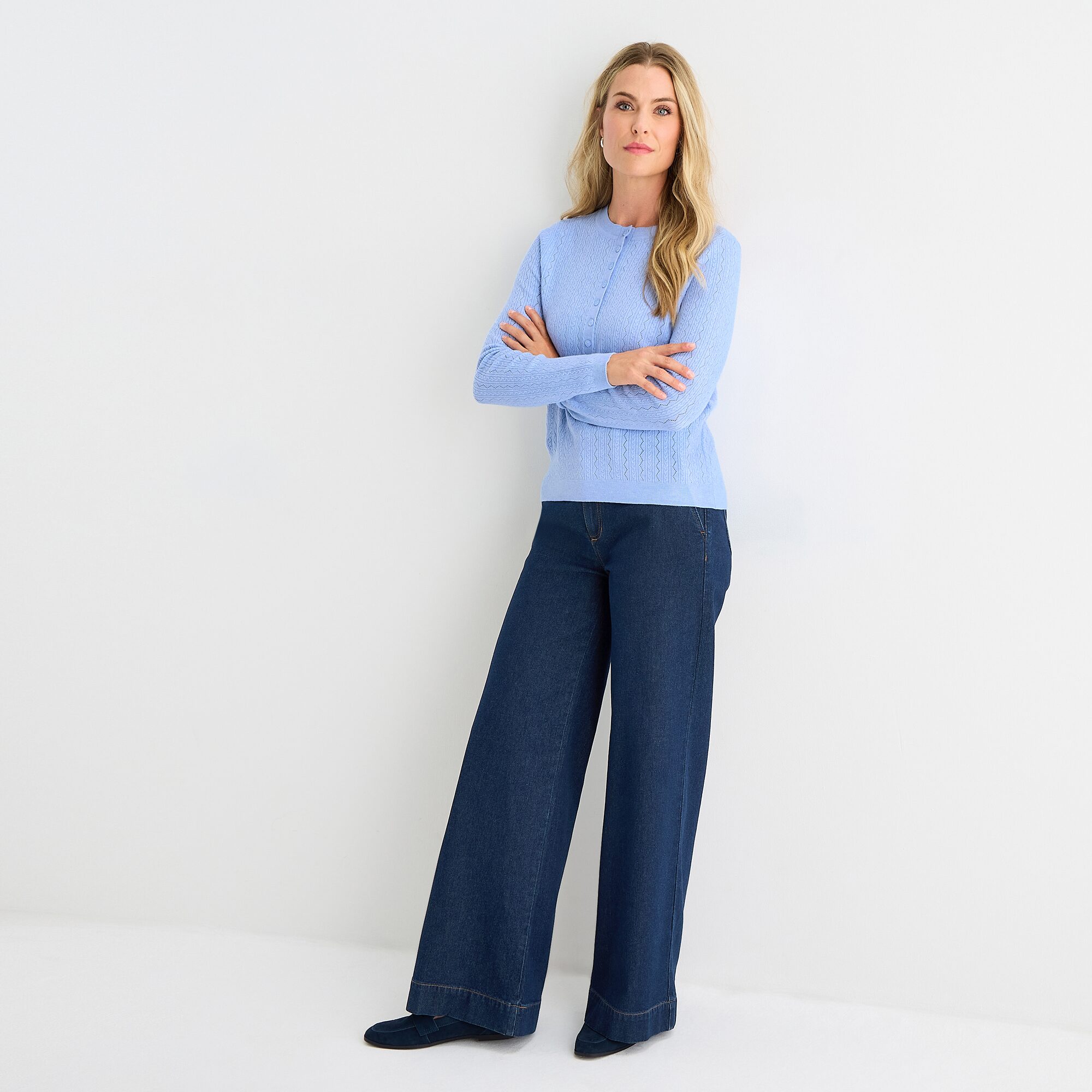 Liz Claiborne Womens Long Sleeve Regular Fit Henley Shirt