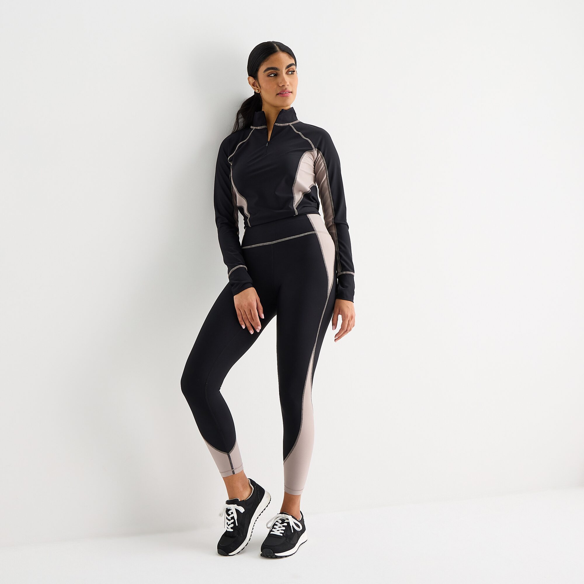 Xersion EverContour+ Womens Quick Dry High Rise 25" 7/8 Ankle Legging