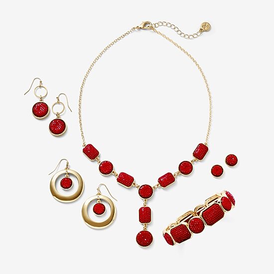 Mixit Gold Tone Womens Drop Earrings