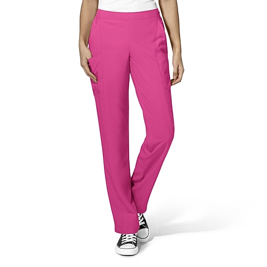 Wink® W123 Flat Front Cargo Pocket Womens Moisture Wicking Wrinkle Resistant Quick Dry Scrub Pant