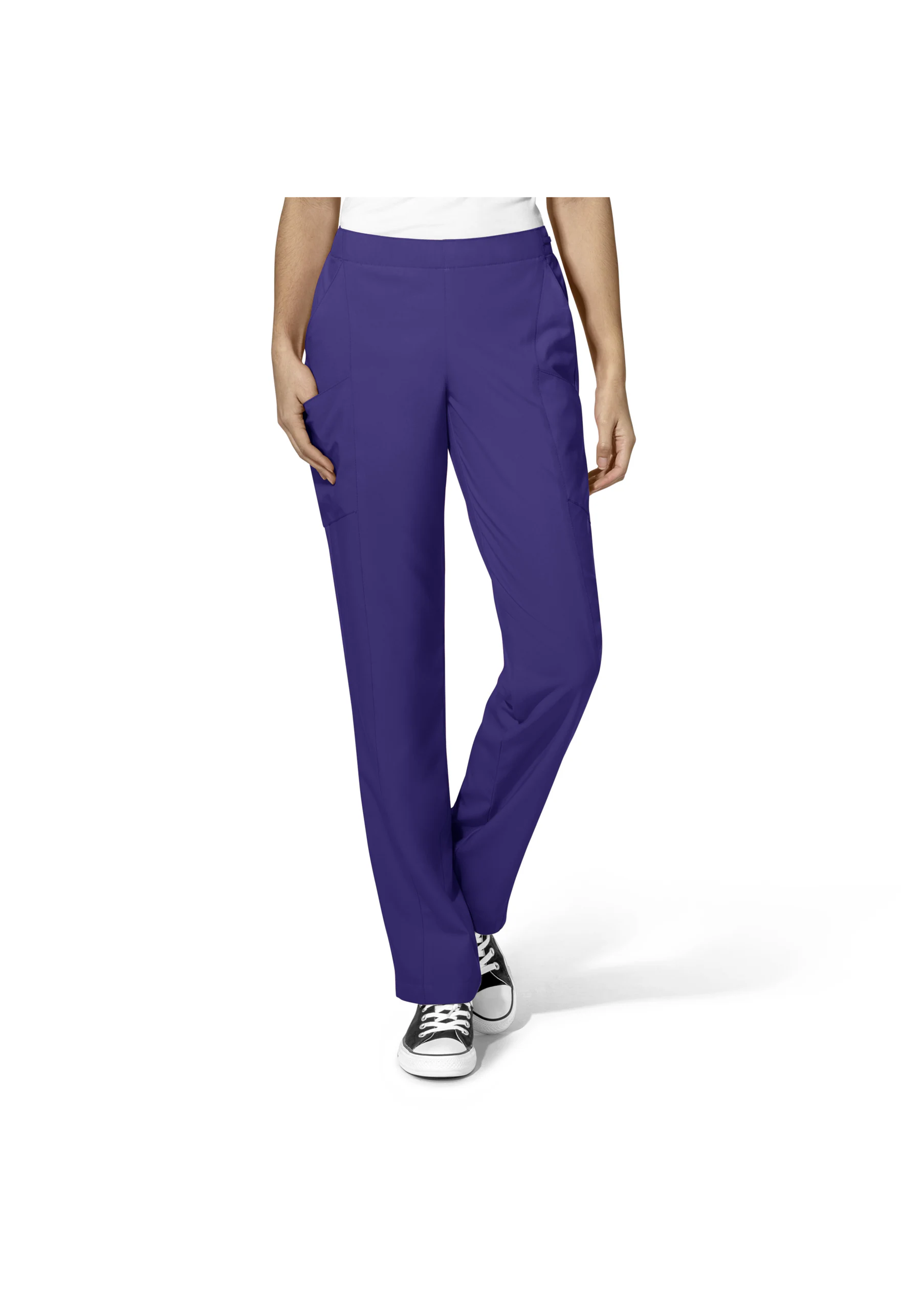 Wink® W123 Flat Front Cargo Pocket Womens Plus Tall Moisture Wicking Wrinkle Resistant Quick Dry Scrub Pant by JCPenney