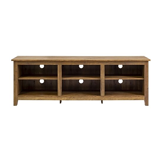 Simple Rustic Wood 70 Inch TV Stand