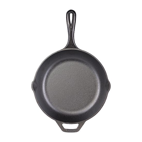 Lodge Cookware Cast Iron 10" Chef Style Skillet