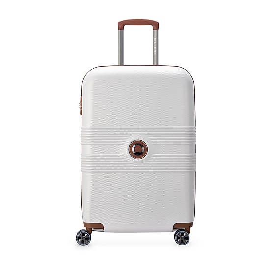 Delsey Paris Flanerie 24 Inch Hardside Checked Spinner Luggage