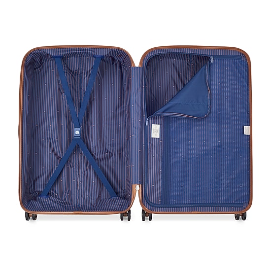 Delsey Paris Flanerie 28 Inch Hardside Checked Spinner Luggage