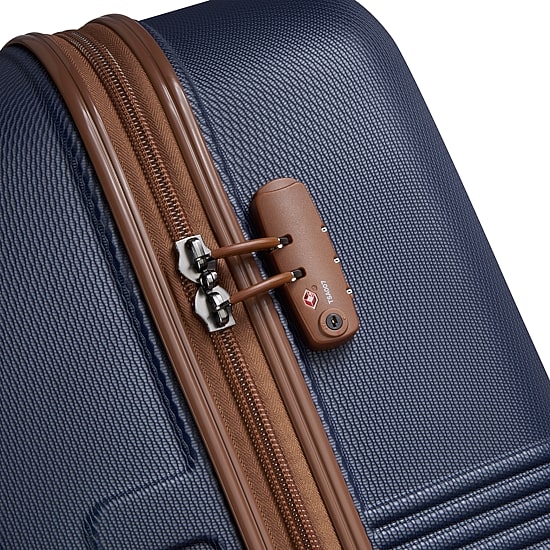 Delsey Paris Flanerie 28 Inch Hardside Checked Spinner Luggage