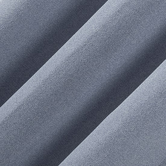 Sun Zero Glynn Magnetic Closure Grommet Top 100% Blackout Set of 2 Curtain Panel