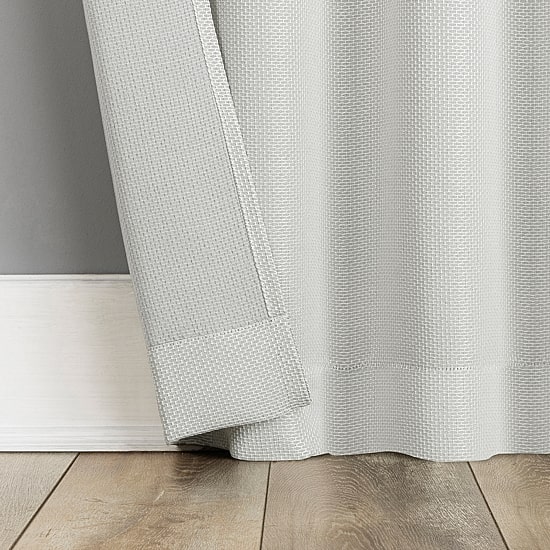 Sun Zero Dasan Rod Pocket Blackout Set of 4 Curtain Panel
