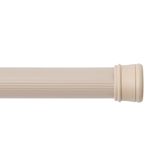 Kenney Twist & Fit No Tools 42-72 IN Adjustable Spring Tension Shower Curtain Rod