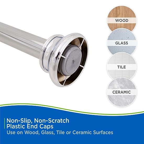 Kenney Adjustable Shower Curtain Rod