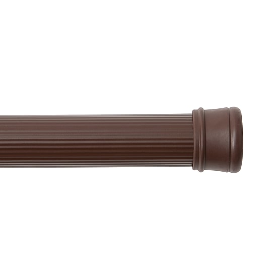 Kenney Twist & Fit No Tools 36-63 IN Adjustable Spring Tension Shower Curtain Rod