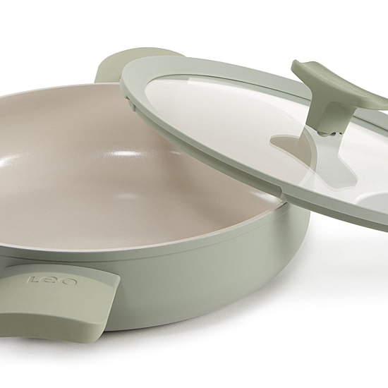 BergHOFF Balance Ceramic 3-qt. Saute Pan with Glass Lid