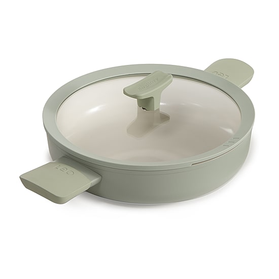 BergHOFF Balance Ceramic 3-qt. Saute Pan with Glass Lid