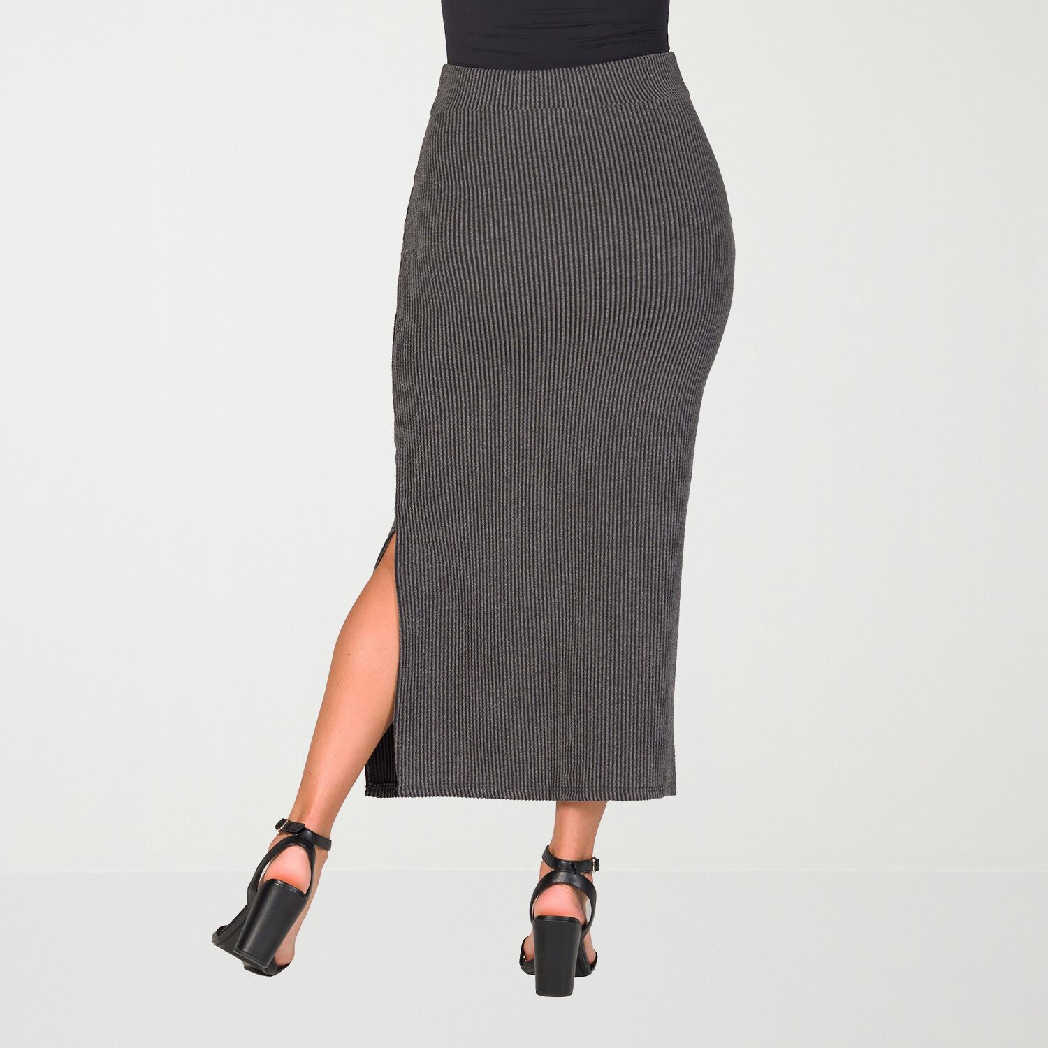 24seven Comfort Apparel Womens Maxi Skirt