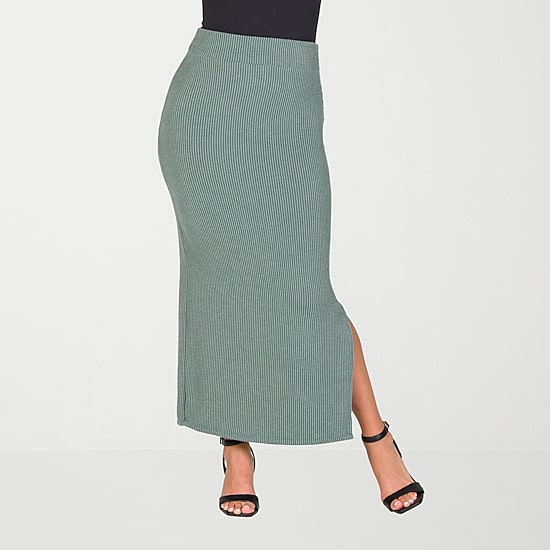 24seven Comfort Apparel Womens Maxi Skirt