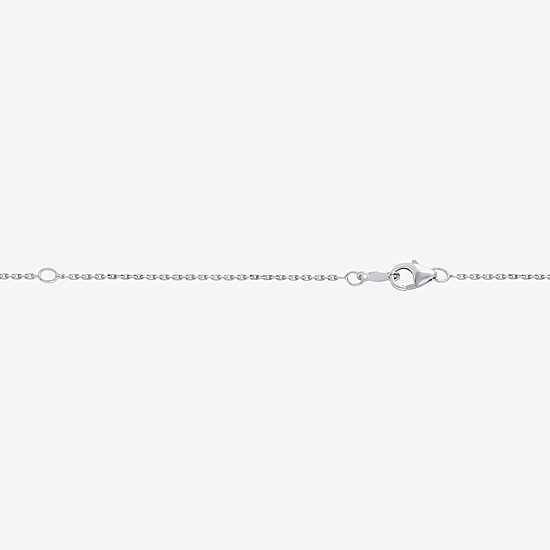 Floating Diamonds (F / Vs2) Womens 2 CT. T.W. Lab Grown White Diamond 14K Gold Round 18 Inch Pendant Necklace